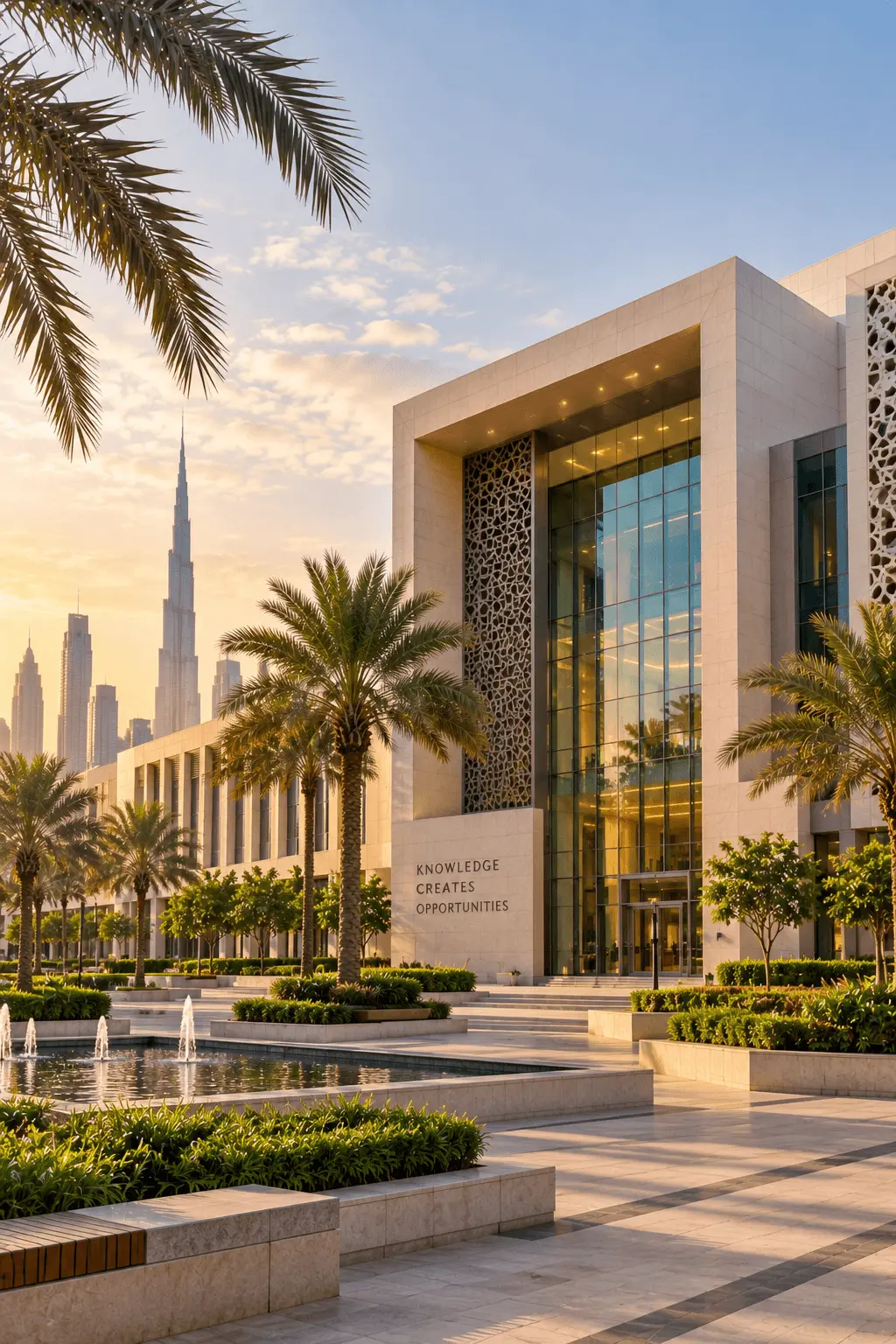 Dubai city skyline