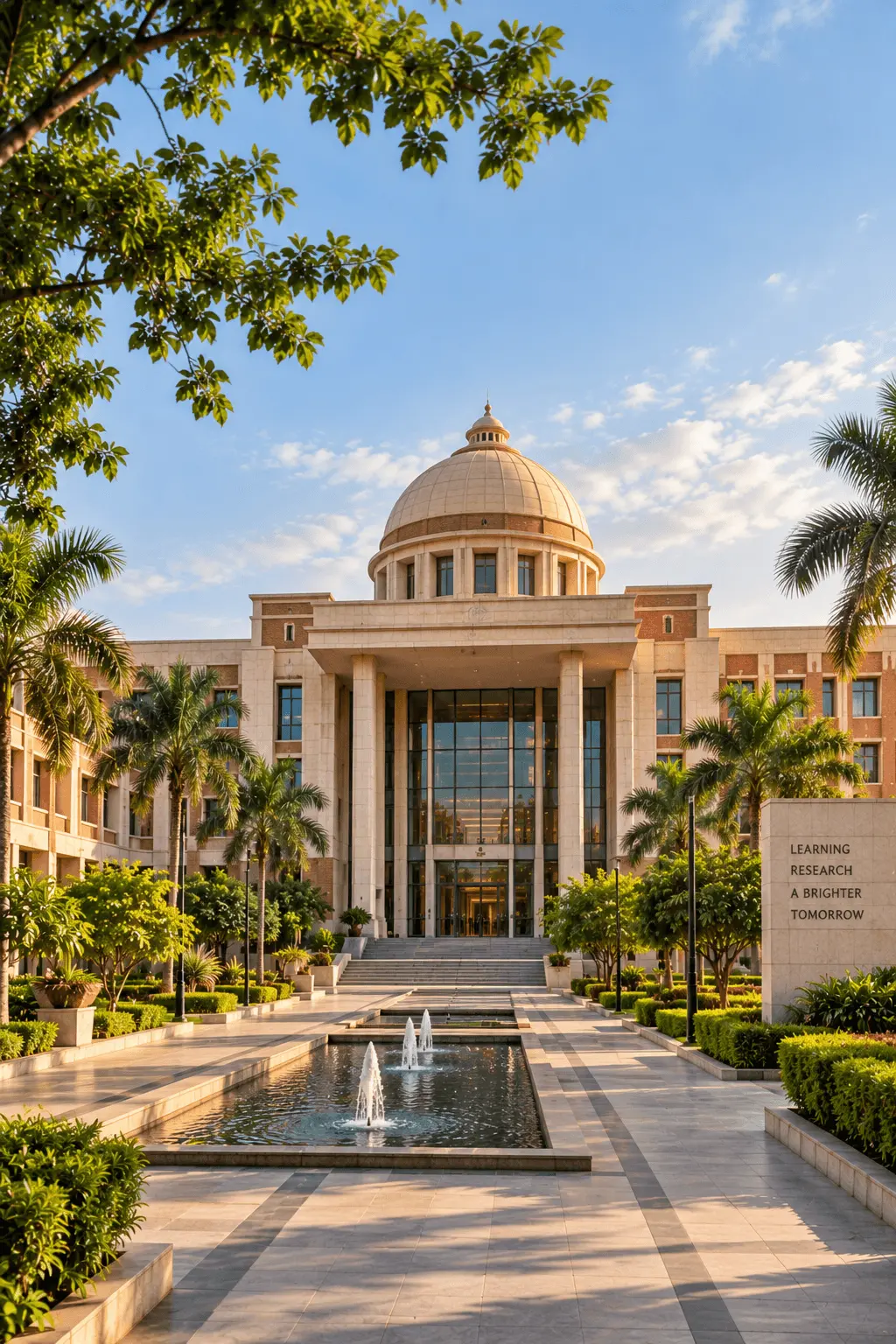 University campus in India